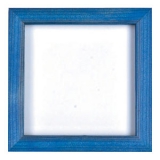 正方形フレーム／天然杉27（ブルー）